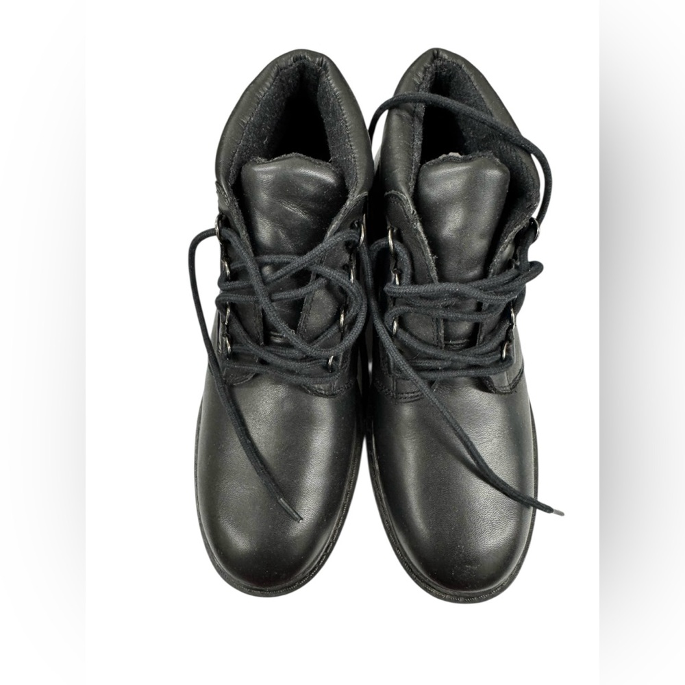 High Sierra Black Lace Up Women's Boots